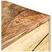 Comodino 40x30x50 Cm In Legno Massello Di Mango - Foto miniatura 5