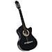 Chitarra Classica Western con Equalizzatore e 6 Corde Nera - Foto miniatura 1