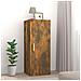 Armadietto A Muro Rovere Fumo 34,5x34x90cm In Legno Multistrato - Foto miniatura 1