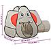 Tenda Da Gioco Per Bambini Elefante Grigio 174x86x101 Cm - Foto miniatura 4
