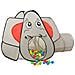 Tenda Da Gioco Per Bambini Elefante Grigio 174x86x101 Cm - Foto miniatura 6