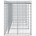 Parete Gabbioni Bidone Spazzatura 350x91x120 Cm Ferro Zincato - Foto miniatura 3