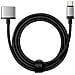 Cavo Da Usb-c A Magsafe 3 Per Macbook Pro E Air M2 Nylon 2m 140w Nero E Argento - Foto miniatura 1
