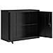 Armadio Classificatore Nero 90x40x70 Cm In Acciaio - Foto miniatura 6
