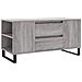 Tavolino Salotto Grigio Sonoma 102x44,5x50 Cm Legno Multistrato - Foto miniatura 2