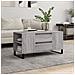 Tavolino Salotto Grigio Sonoma 102x44,5x50 Cm Legno Multistrato - Foto miniatura 1