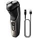 Shaver 3000 Series S3242/12 Rasoio Elettrico Ricaricabile Wet & Dry con Tecnologia SkinProtect Colore Nero / Oro - Foto miniatura 3