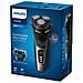 Shaver 3000 Series S3242/12 Rasoio Elettrico Ricaricabile Wet & Dry con Tecnologia SkinProtect Colore Nero / Oro - Foto miniatura 5