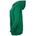 Felpa Con Cappuccio Fleece Cw6957-302 Donna Taglia L Colore Verde - Foto miniatura 2