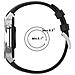 Cinturino In Silicone Per Oppo Watch X E Oneplus Watch 2 Black - Foto miniatura 2