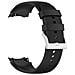 Cinturino In Silicone Per Oppo Watch X E Oneplus Watch 2 Black - Foto miniatura 1