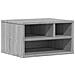 Supporto Stampante Grigio Sonoma 40x32x22,5cm Legno Multistrato - Foto miniatura 2
