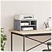Supporto Stampante Grigio Sonoma 40x32x22,5cm Legno Multistrato - Foto miniatura 3
