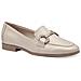 Ivory Casual Closed Loafers Mocassino Pelle Scarpe Donna Beige Eu 36, 1-24217-42 418 - Foto miniatura 1