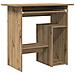 Scrivania Rovere Artigianale 80x45x74 Cm In Legno Multistrato - Foto miniatura 2
