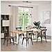 Gambe Tavolo Pranzo Forma T 2pz Bianco 80x35x(72-73) Cm Acciaio - Foto miniatura 2