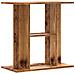 Supporto Acquario 60x30x60 cm in Legno Multistrato Legno Antico - Foto miniatura 6