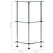 Lusso Casadino -  Scaffale A 3 Livelli Trasparente 30x30x67 Cm In Vetro Temperato - Foto miniatura 6