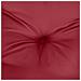Cuscino Per Panca Rosso Vino 100x50x7 Cm In Tessuto Oxford - Foto miniatura 4