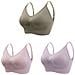 Reggiseno Per Allattamento, Confezione Da 3 (verde + Rosa + Caffè)  L - Foto miniatura 1