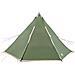 Tenda Familiare Tipi per 6 Persone Verde Impermeabile - Foto miniatura 6