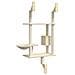 Albero per Gatti con Tiragraffi a Parete Crema 153 cm - Foto miniatura 6