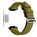 Cinturino In Nylon Intrecciato Stile Hermès Compatibile Con Casio G-shock Ga100/dw-5600 Green - Foto miniatura 1