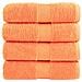 Asciugamani Premium SOLUND 4 pz Arancione 30x30 cm 600 g/m² - Foto miniatura 1