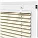 Tenda Plissettata Crema 45x200 cm Larghezza Tessuto 44,4 cm - Foto miniatura 9