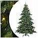 Albero di Natale Artificiale con Rami Pieghevoli Verde 210 cm - Foto miniatura 1