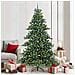 Albero di Natale Artificiale con Rami Pieghevoli Verde 210 cm - Foto miniatura 2