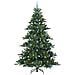 Albero di Natale Artificiale con Rami Pieghevoli Verde 210 cm - Foto miniatura 4