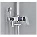 Colonna doccia, Blackswan, Tipo M117, modello cromato con display digitale, bocca e doccetta bidet, misura 116 cm - Foto miniatura 3