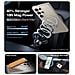 Cover per Galaxy S25 Ultra - TPU+PC, Trasparente, Con Soporte - Foto miniatura 3