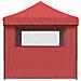 Tenda Party Borgogna 292 x 440 x 315 cm Tessuto Oxford - Foto miniatura 5