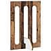 Recinto pieghevole per animali 4 pcs Legno di quercia - Foto miniatura 4