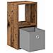 Comodino con cassetto 2 pcs Legno vecchio 25,5 x 22 x 49,5 cm - Foto miniatura 5