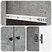 Set di armadi 2 pcs Grigio Cemento Legno ingegnerizzato - Foto miniatura 7