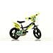 Dinosaur 12'', Bicicletta Per Bambini, Bici Bambino, Adatta A Bambini Tra I 3 E I 5 Anni, Per Altezza Tra 85 E 105 Cm, Con Scudo Frontale, Nera - Foto miniatura 1
