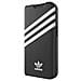 Adidas Or Booklet Pu Case Per Iphone 14 Pro - Bianco E Nero - Foto miniatura 6