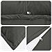 Cuscino con cuscino HOUTEN 2 pz Grigio Scuro Velluto - Foto miniatura 5
