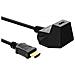 cavo prolunga high speed hdmi con base di supporto, 4k2k, maschio / femmina, nero / dorato, 1m - Foto miniatura 4