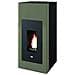Stufe Punto Fuoco Pellet Ilaria Hydro 17,5kw Tortora - Foto miniatura 1