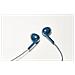 Auricolare Stereo con Microfono + Tasto volume - Blu / Grigio - Foto miniatura 4