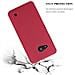 Custodia Compatibile Con Nokia Lumia 550 In Frosty Rosso - Hard Case Coperchio Protettivo In Frosted Look Contro I Graffi E Gli Urti - Foto miniatura 3