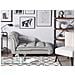 Chaise Longue Color Grigio Chiaro Lormont - Foto miniatura 9