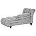 Chaise Longue Color Grigio Chiaro Lormont - Foto miniatura 6