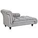 Chaise Longue Color Grigio Chiaro Lormont - Foto miniatura 13