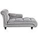 Chaise Longue Color Grigio Chiaro Lormont - Foto miniatura 14