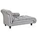 Chaise Longue Color Grigio Chiaro Lormont - Foto miniatura 7